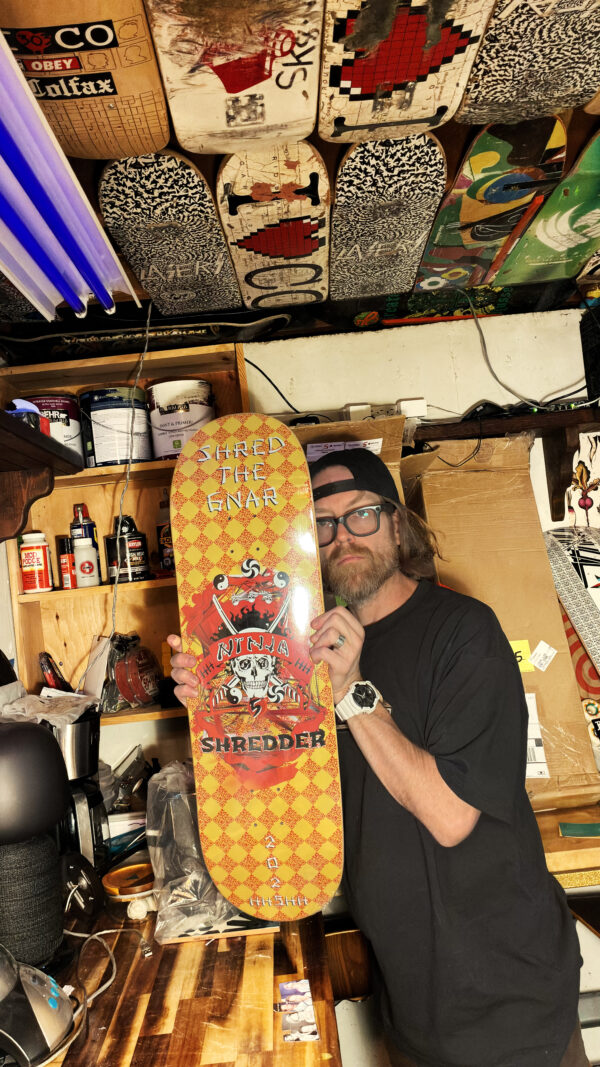 SHREDDER2 SKATEBOARD DECK - Image 4
